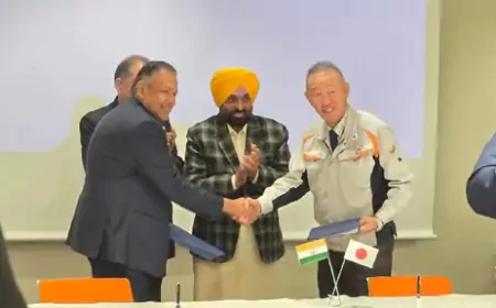 Punjab : CM मान 2 दिन के दौरे पर पहुंचे साउथ कोरिया, निवेश के लिए कई कंपनियों को दिया न्योता