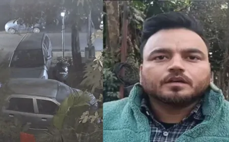 Punjab : मोहाली में BJP नेता की गाड़ी पर फायरिंग, तलवारों से तोड़ा बोनट 