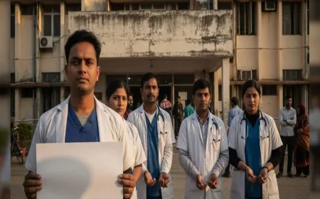 Haryana : ‘काम नहीं तो वेतन नहीं’ सरकार ने हड़ताली डॉक्टरों पर लगाया 'ESMA'