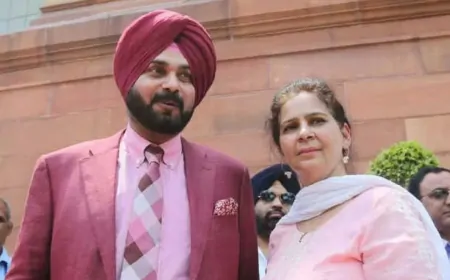 Punjab :पत्नी के 500 करोड़ रुपये वाले विवादित बयान के बाद नवजोत सिंह सिद्धू की एंट्री