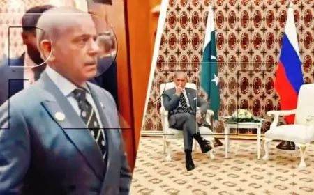 शहबाज शरीफ की इंटरनेशनल बेइज्जती! पुतिन से मिलने के लिए कराया गया 40 मिनट इंतजार, वीडियो पर मचा बवाल