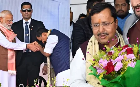 नितिन नबीन ने संभाला बीजेपी कार्यकारी अध्यक्ष का कार्यभार