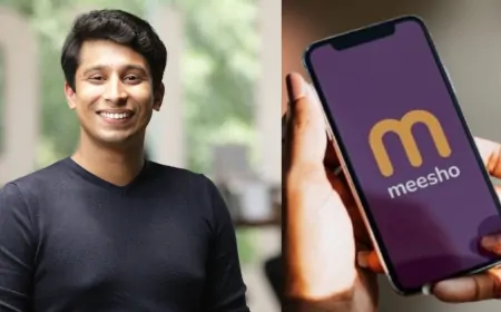Business  : Meesho का शेयर लाया तूफान, इंट्राडे में अरपबति बने फाउंडर विदित अत्रे