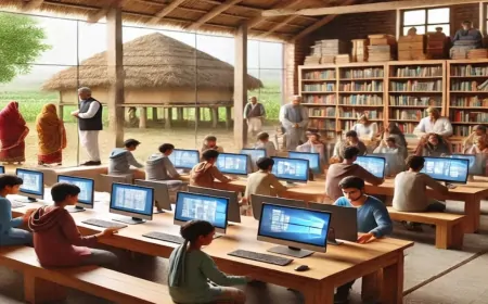 UP News : 11,350 ग्राम पंचायतों में खुलेंगी डिजिटल लाइब्रेरी, प्रति लाइब्रेरी 4 लाख का बजट मंजूर