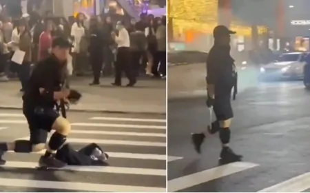 ताइवान की राजधानी ताइपे में चाकू और स्मोक ग्रेनेड से हमला, 3 की मौत, 9 घायल