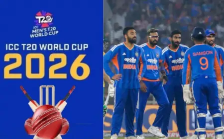 T20 WC 2026 : भारतीय टीम का एलान, ईशान-रिंकू की वापसी, गिल को नहीं मिली जगह 