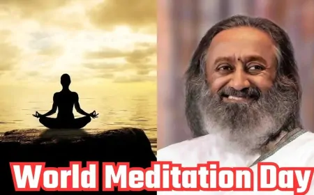 न्यूयॉर्क में ‘वर्ल्ड मेडिटेशन डे’ पर विशेष कार्यक्रम, आध्यात्मिक गुरू श्री श्री रवि शंकर जी के सान्निध्य में गूंजा ‘ध्यान’ का संदेश