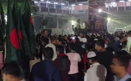 भारत में बांग्लादेश उच्चायोग के बाहर प्रदर्शन, हिंदू युवक की हत्या से हंगामा, जानें विदेश मंत्रालय ने क्या कहा...