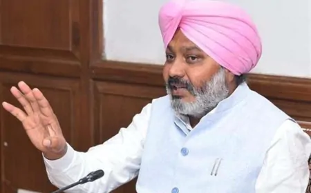Punjab : चालू वित्तीय वर्ष के दौरान सरकार ने GST से कमाए 17,860 करोड़ रुपये- वित्त मंत्री हरपाल सिंह चीमा