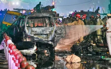 Delhi Blast Case :  पटियाला हाउस कोर्ट ने सातों आरोपियों की न्यायिक हिरासत 15 दिन और बढ़ाई