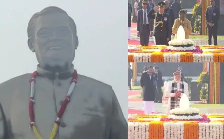 पूर्व PM अटल बिहारी वाजपेयी की 101वीं जयंती पर राष्ट्रपति द्रौपदी मुर्मू, PM मोदी सहित कई राजनेताओं ने दी श्रद्धांजलि