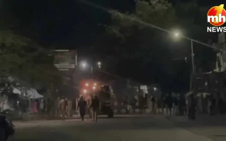 Rajasthan : जयपुर में आधी रात को पत्थर हटाने पर घमासान, भीड़ ने पुलिस पर किया पथराव, इंटरनेट बंद