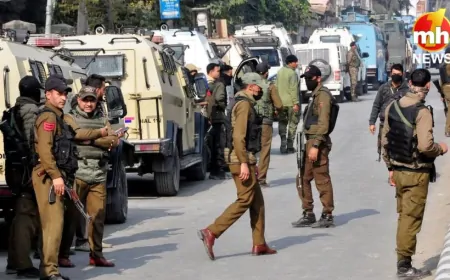 Jammu & Kashmir : हाईवे पर IED मिलने से मचा हड़कंप…CRPF और पुलिस ने रोका ट्रैफिक