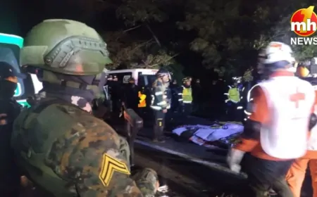 America : ग्वाटेमाला में कोहरा बना मौत का जाल…खाई में गिरी बस, 15 लोगों की मौत