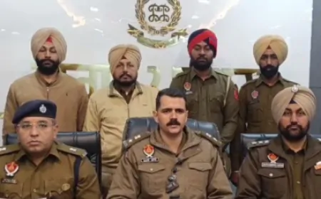 Punjab : मोगा पुलिस की नशा तस्करों के विरुद्ध बड़ी कार्रवाई, CASO ऑपरेशन के तहत एक को किया गया गिरफ्तार