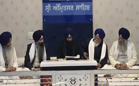 Punjab : श्री अकाल तख्त साहिब के सामने पेश होंगे DSGMC अध्यक्ष, 5 जनवरी की तारीख तय
