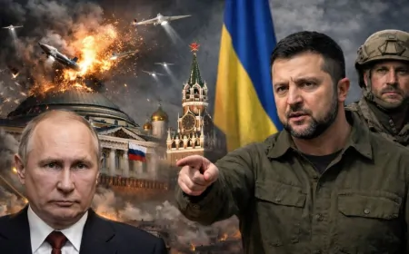 पुतिन को नींद में उड़ाने की साजिश नाकाम! 91 ड्रोन से रूसी राष्ट्रपति आवास पर हमला