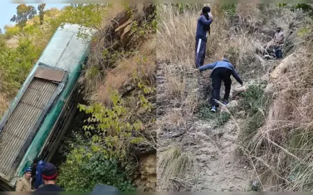 Uttrakhand : यात्रियों से भरी बस खाई में गिरी, करीब 7 लोगों की मौत, कई घायल