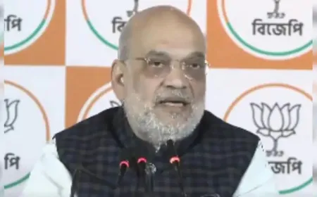 West Bengal : ममता के गढ़ में गृहमंत्री अमित शाह की हुंकार, 2026 में बनेगी BJP सरकार