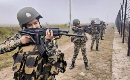 भारत-पाक सीमा पर BSF शुरू करेगी ‘ऑपरेशन सर्द हवा’, दुर्गा वाहिनी की भी होगी तैनाती
