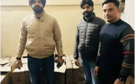 Punjab : आबकारी विभाग की बड़ी कार्रवाई, नशीले पदार्थों की बड़ी खेप को किया जब्त, 4 लोग गिरफ्तार