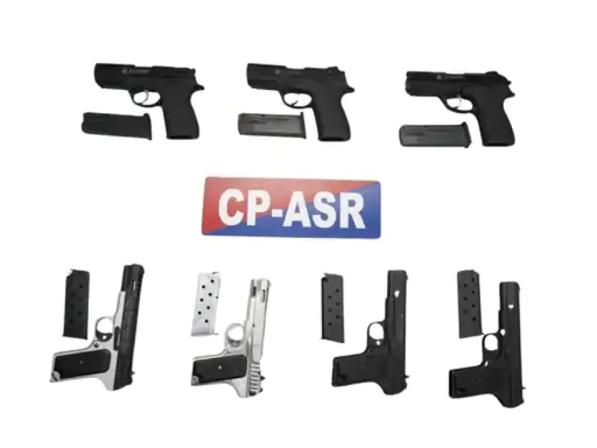 Punjab : ड्रोन से हथियारों की तस्करी कर रहे गिरोह का पर्दाफाश, दो गिरफ्तार, 7 पिस्तौल बरामद