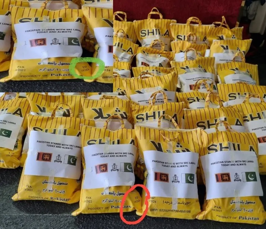 पाकिस्तान की हुई International बेइज्जती, श्रीलंका को भेजी गई राहत सामग्री निकली Expired