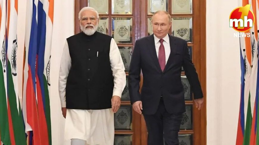 भारत दौरे पर आ रहे रूसी राष्ट्रपति व्लादिमीर पुतिन, सामने आया पूरा शेड्यूल...