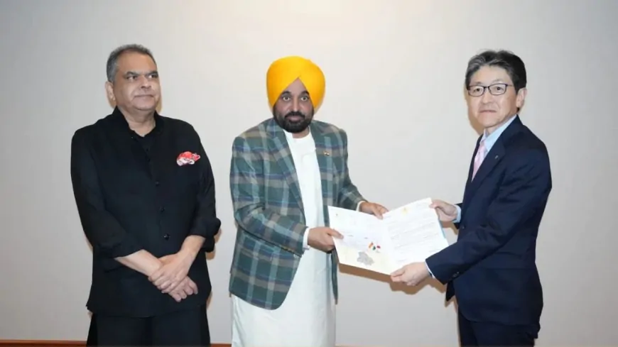 Punjab के सीएम भगवंत सिंह मान के जापान दौरे से पंजाब को बड़ा निवेश - 400 करोड़ रुपये और स्किलिंग सेंटर का प्रस्ताव