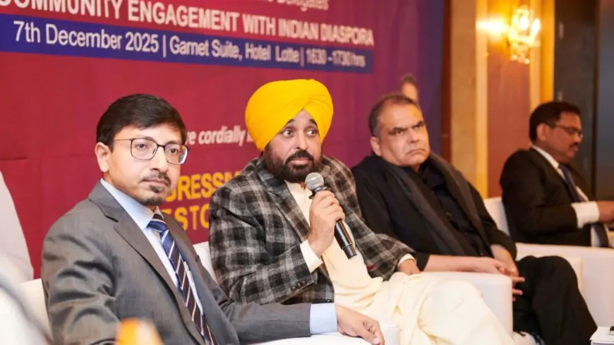 CM मान के साउथ कोरिया दौरे का आज दूसरा दिन, कोरियाई कंपनियों के साथ करेंगे बैठक