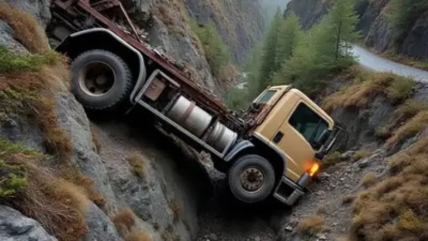 अरुणाचल प्रदेश में भीषण सड़क हादसा, खाई में ट्रक गिरने से 19 लोगों की मौत