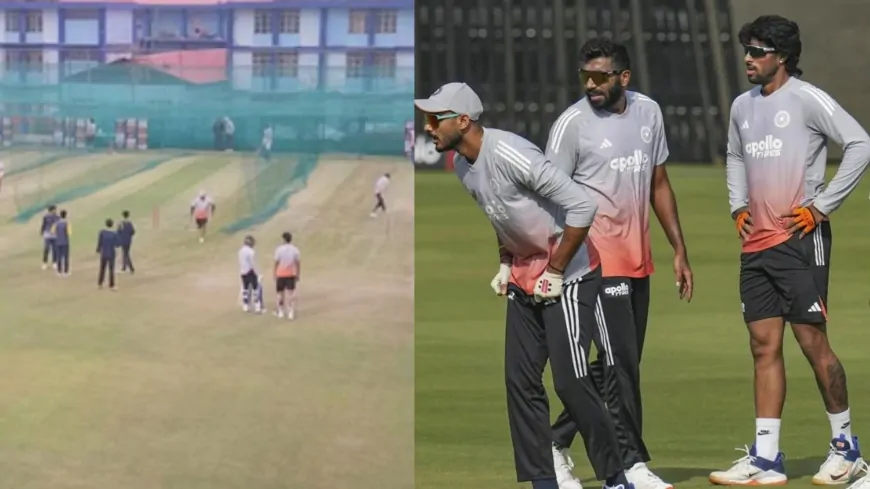 India Vs SA T20 : भारतीय बल्लेबाजों ने नेट पर बहाया पसीना, धर्मशाला में खेला जाएगा तीसरा मुकाबला 