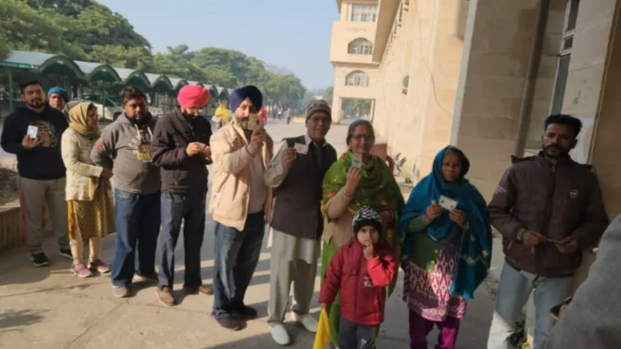 Punjab : पंजाब में पंचायत समिति और जिला परिषद चुनाव के लिए मतदान शुरू, 1.36 करोड़ से ज्यादा मतदाता डालेंगे वोट