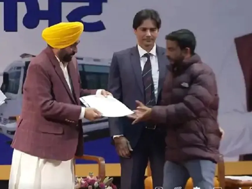 Punjab : CM मान का ऐलान, सड़कों पर उतरेगी 1300 नई बसें, 505 मिनी बसों को जारी किया परमिट