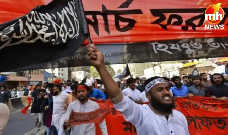 बांग्लादेश में इस्लामिक कट्टरपंथियों ने पत्रकारों को बनाया निशाना, छात्र नेता की मौत के बाद भड़की हिंसा…