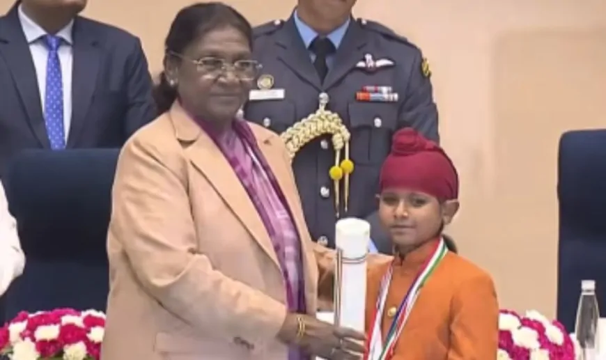 Punjab : Operation Sindoor के वक्त बच्चे के कारनामे ने जीता सबका दिल, आज राष्ट्रपति द्रौपदी मुर्मू के हाथों मिला सम्मान