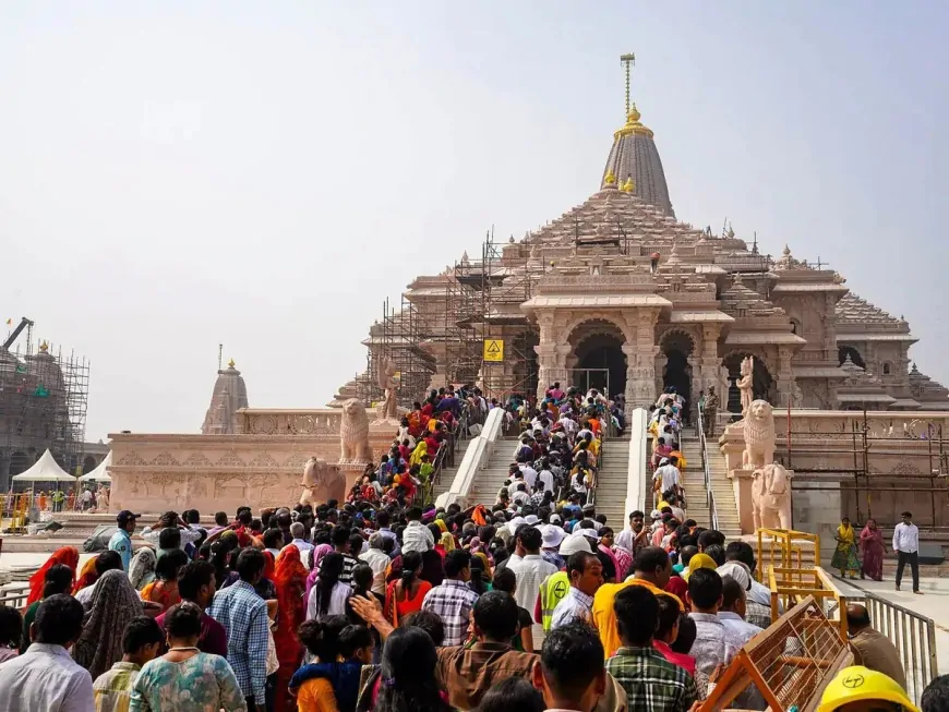 Uttar Pradesh : अयोध्या में रामलला की प्राण प्रतिष्ठा की दूसरी वर्षगांठ पर भव्य उत्सव