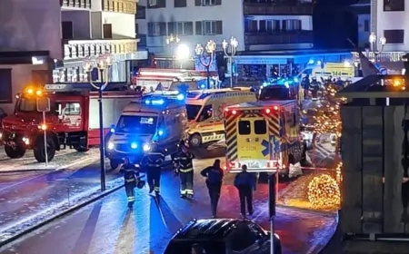 Switzerland में नए साल का जश्न मनाने के दौरान बार में धमाका, कई लोगों की हुई मौत