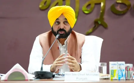 Punjab : CM भगवंत सिंह मान ने प्रदेशवासियों को नववर्ष की दी शुभकामनाएं