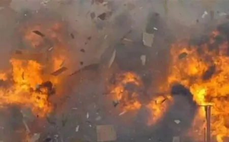 Himachal Pradesh : न्यू ईयर पर जोरदार धमाका, नालागढ़ में पुलिस थाने के पास विस्फोट