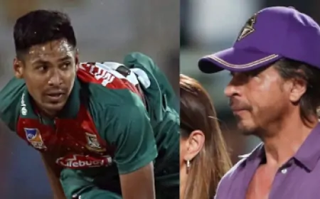 BCCI ने KKR को दिया आदेश, IPL में नहीं खेलेंगे तेज गेंदबाज मुस्तफिजुर रहमान