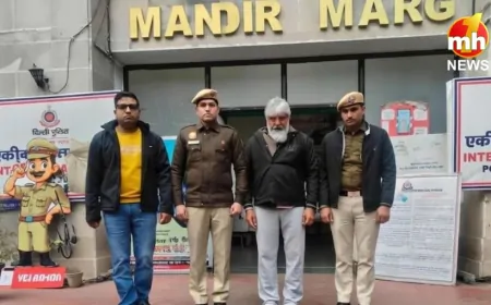 Delhi में साइबर ठगी का भंडाफोड़, करीब 180 करोड़ के लेन-देन का खुलासा…