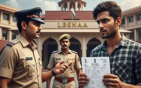 Uttarakhand : मसूरी की LBSNAA में एक युवक फर्जी UPSC रिजल्ट लेकर पहुंचा, जांच में जुटी पुलिस