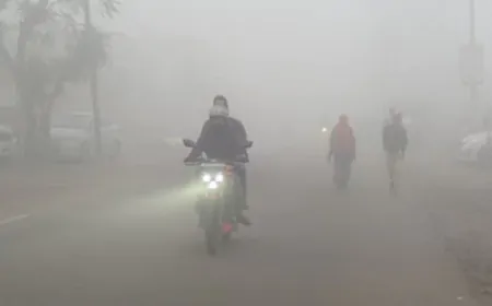 Punjab में कड़ाके की ठंड, शीत लहर और घने कोहरे का ऑरेंज अलर्ट, 9 जनवरी तक नहीं मिलेगी राहत