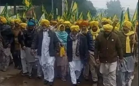 Rajasthan : हनुमानगढ़ में एथेनॉल फैक्ट्री के खिलाफ किसानों की महापंचायत, हरियाणा और पंजाब के किसान भी हुए शामिल