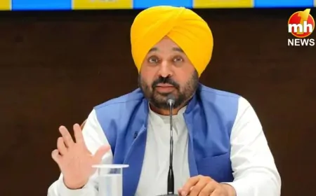 Punjab CM भगवंत सिंह मान की जत्थेदार से अपील, 15 जनवरी को पेशी का LIVE टेलीकास्ट हो - CM