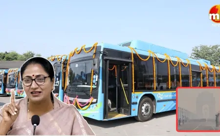 Delhi : प्रदूषण मुक्त होगी दिल्ली...सरकार ने बनाया प्लान, सड़कों पर दौड़ेगी हजारों इलेक्ट्रिक बसें