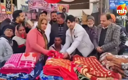 Punjab : ठंड में भिखारी ने बांटे 500 लोगों को कंबल, बनी मिसाल...  