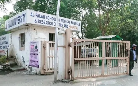 Haryana : Delhi Blast केस में खुलासा, अल-फलाह यूनिवर्सिटी की परिसर को ED जल्द कर सकती है कुर्क