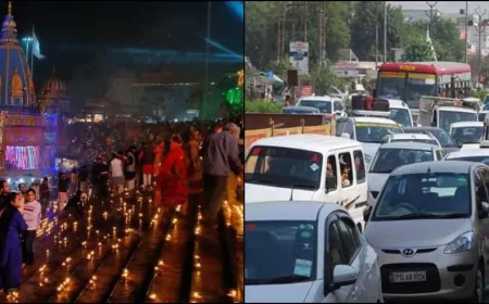 Uttarakhand : मकर संक्रांति पर हरिद्वार में कई रूट डायवर्ट, भारी वाहन पर रोक